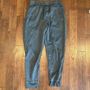 Adidas Gray jogger sweatpants. Size: Medium